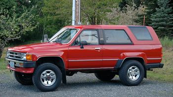 The first-generation 4Runner was literally just a Tacoma with a fiberglass top enclosing the bed. You could remove the top. 