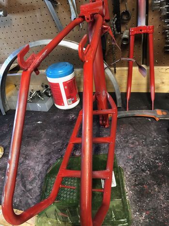 Wet sanding kept finding more defects, so I'd sand and spray, sand and spray, spray and sand.