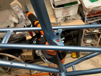 Painted and polished, and it looked beautiful.