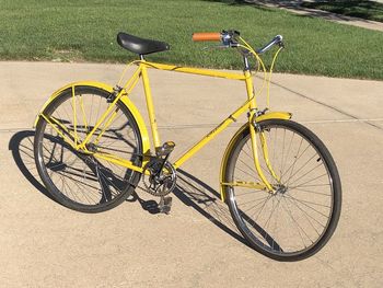 The completed Raleigh .