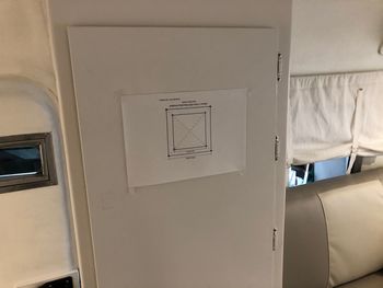 VESA mount template.