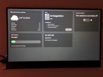 The dashboard