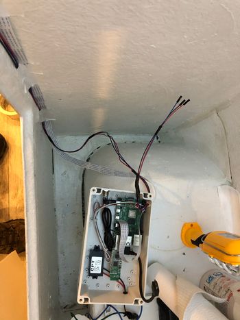 Almost all wired up.