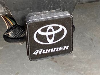 The finished hitch cover